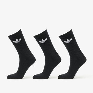 Ponožky adidas Trefoil Cushion Crew Socks 3-Pack Black L