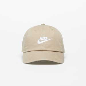 Kšiltovka Nike Club Unstructured Futura Wash Cap Khaki/ White M/L