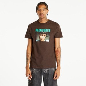 Tričko PLEASURES Kate T-Shirt Brown S