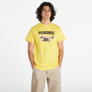 Tričko PLEASURES Bed T-Shirt Yellow M