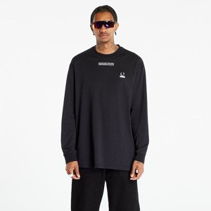 Tričko FRED PERRY x RAF SIMONS Embroidered Long Sleeve T-Shirt Black L