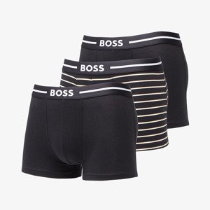 Boxerky Hugo Boss Bold Design Trunk 3-Pack Black/ Green S