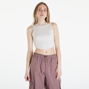 Tílko Nike Sportswear Essentials Women's Ribbed Cropped Tank Lt Orewood Brn/ Sail S