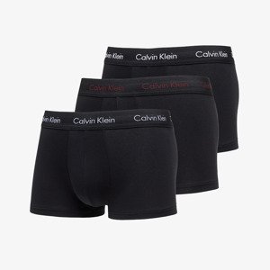Boxerky Calvin Klein Cotton Stretch Low Rise Trunk 3-Pack Black S