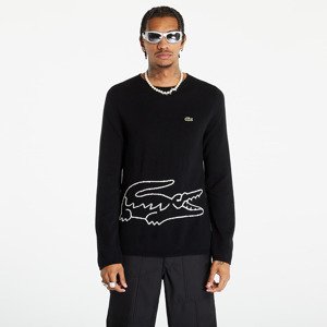 Svetr Comme des Garçons SHIRT x Lacoste Knit Sweater Black M