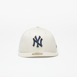 Kšiltovka New Era New York Yankees League Essential 59FIFTY Fitted Cap Stone/ Navy 7 1/2