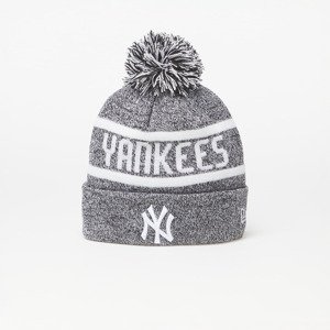 Čepice New Era New York Yankees Jake Bobble Knit Beanie Hat Black/ White Universal