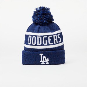 Čepice New Era Los Angeles Dodgers Jake Bobble Knit Beanie Hat Navy/ White Universal