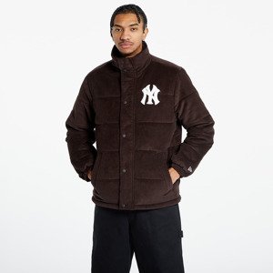 Bunda New Era New York Yankees MLB Brown Puffer Jacket UNISEX Nfl Brown Suede/ White M