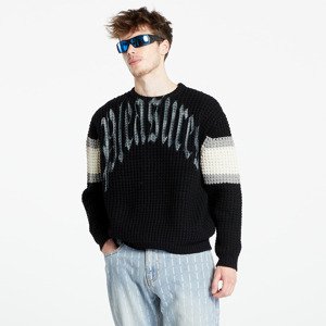 Svetr PLEASURES Twitch Chunky Knit Sweater Black S
