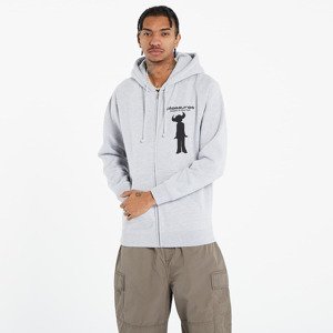 Mikina PLEASURES x Jamiroquai High Times Zip Hooded Sweatshirt Heather Grey L