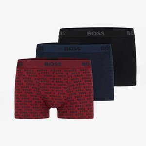 Boxerky Hugo Boss 2Design Trunk 3-Pack Multicolor S