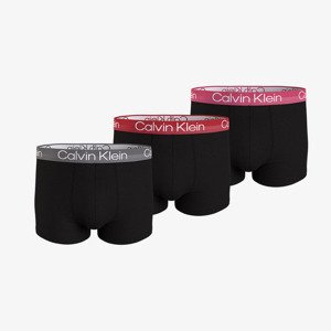 Boxerky Calvin Klein Modern Structure Cotton Trunk 3-Pack Black XL