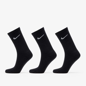 Ponožky Nike 3-Pack Cushioned Crew Socks Black XL