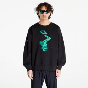 Mikina On Graphic Club Crew Sweatshirt Black/ Mint M