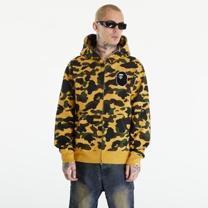 Mikina A BATHING APE 1St Camo Full Zip Hoodie Yellow M