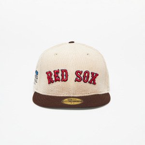 Kšiltovka New Era Boston Red Sox 59FIFTY Fall Cord Fitted Cap Brown 7 3/8