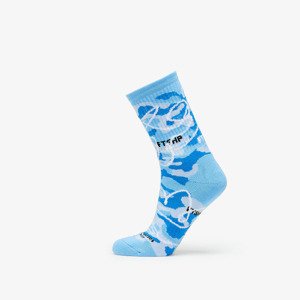 Ponožky Footshop The Basketball Socks Blue Camo 39-42