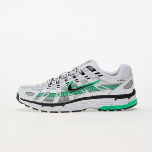 Tenisky Nike P-6000 White/ Black-Metallic Silver-Spring Green EUR 45.5