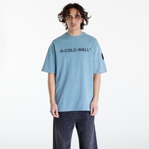 Tričko A-COLD-WALL* Overdye Logo T-Shirt Faded Teal M