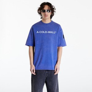 Tričko A-COLD-WALL* Overdye Logo T-Shirt Volt Blue S