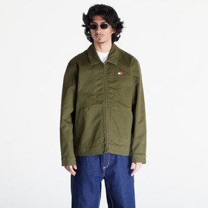 Bunda Tommy Jeans Regular Cotton Jacket Drab Olive Green S