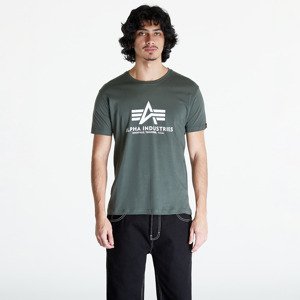 Tričko Alpha Industries Basic Tee Dark Olive L