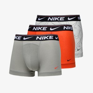 Boxerky Nike Dri-FIT Ultra Comfort Trunk 3-Pack Multicolor XL