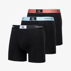 Boxerky Calvin Klein Cotton Stretch Boxer Brief 3-Pack Black L