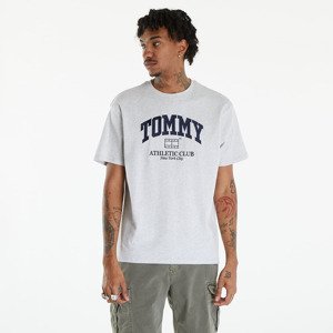 Tričko Tommy Jeans Varsity Logo T-Shirt Silver Grey XXL