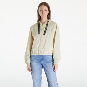 Větrovka Calvin Klein Jeans Logo Drawstring Windbreaker Green Haze S