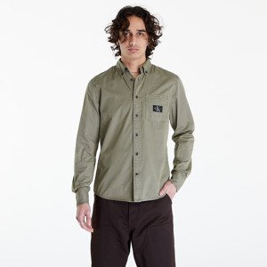 Košile Calvin Klein Jeans Regular Shirt Dusty Olive L