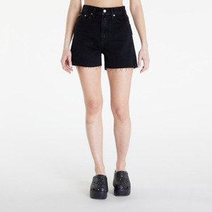 Šortky Calvin Klein Jeans Mom Shorts Denim Black 25