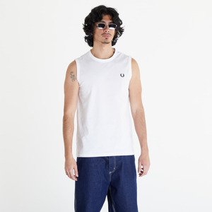 Tílko FRED PERRY Crew Neck Vest White M