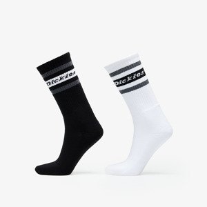 Ponožky Dickies Genola 2-Pack Sock Black/ White 7-10