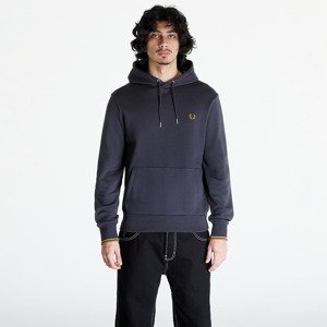 Mikina FRED PERRY Tipped Hooded Sweatshirt Anchgrey/ Dkcaram S