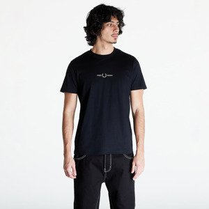 Tričko FRED PERRY Graphic Print T-Shirt Black S