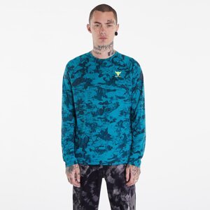 Tričko Under Armour Project Rock IsoChill LS Hydro Teal/ Black/ High-Vis Yellow M