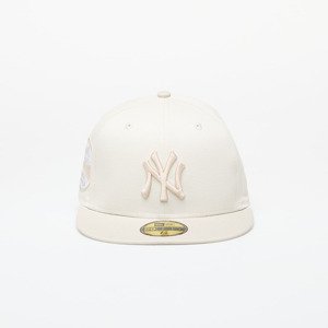 Kšiltovka New Era New York Yankees White Crown 59FIFTY Fitted Cap Ivory/ Stone 7 1/4