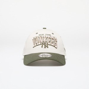 Kšiltovka New Era New York Yankees White Crown 9FORTY Adjustable Cap Ivory/ New Olive Universal