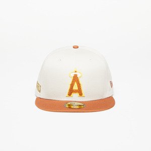 Kšiltovka New Era Anaheim Angels Boucle 59FIFTY Fitted Cap Stone/ Brown 7 3/8