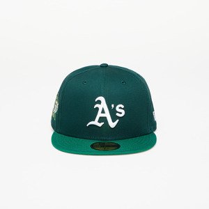 Kšiltovka New Era Oakland Athletics MLB Team Colour 59FIFTY Fitted Cap Dark Green/ White 7 1/4