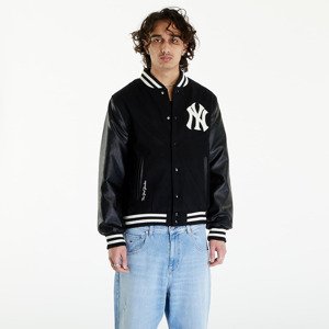 Bomber New Era New York Yankees MLB World Series Varsity Jacket UNISEX Black/ Off White L