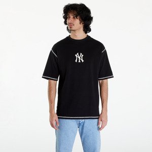 Tričko New Era New York Yankees MLB World Series Oversized T-Shirt UNISEX Black/ Off White L