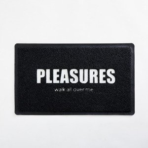 PLEASURES Over Me Rubber Door Mat Black Universal