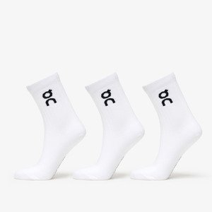 Ponožky On Logo Sock 3-Pack White L