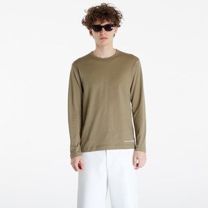 Tričko Comme des Garçons SHIRT Long Sleeve Tee Khaki S