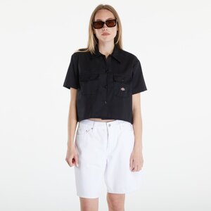 Košile Dickies Cropped Short Sleeve Work Shirt Black L