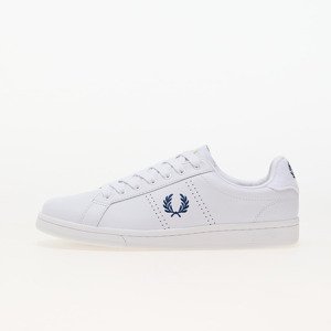 Tenisky FRED PERRY B721 Leather/ Towelling Wht/ Shade Cobalt EUR 12