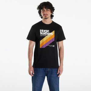 Tričko Horsefeathers Vhs T-Shirt Black M